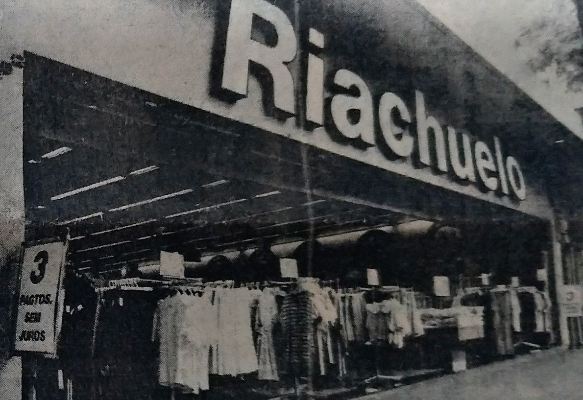 Estilista de moda na Lojas Riachuelo - Dezembro de 1988