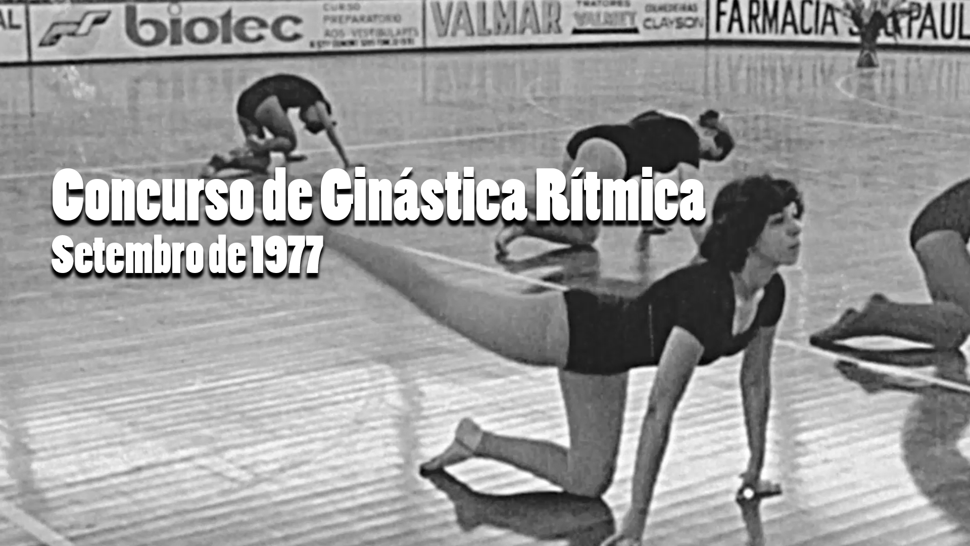 RARIDADE - Concurso de Ginástica Rítmica em 1977