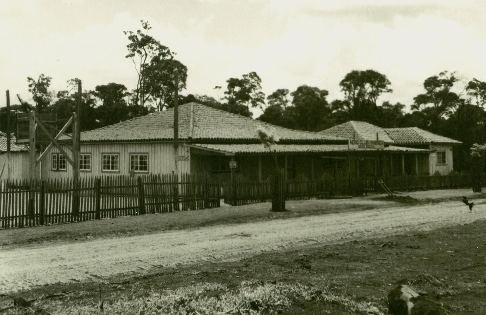 Sede social do Aero Clube de Maringá - Década de  1950