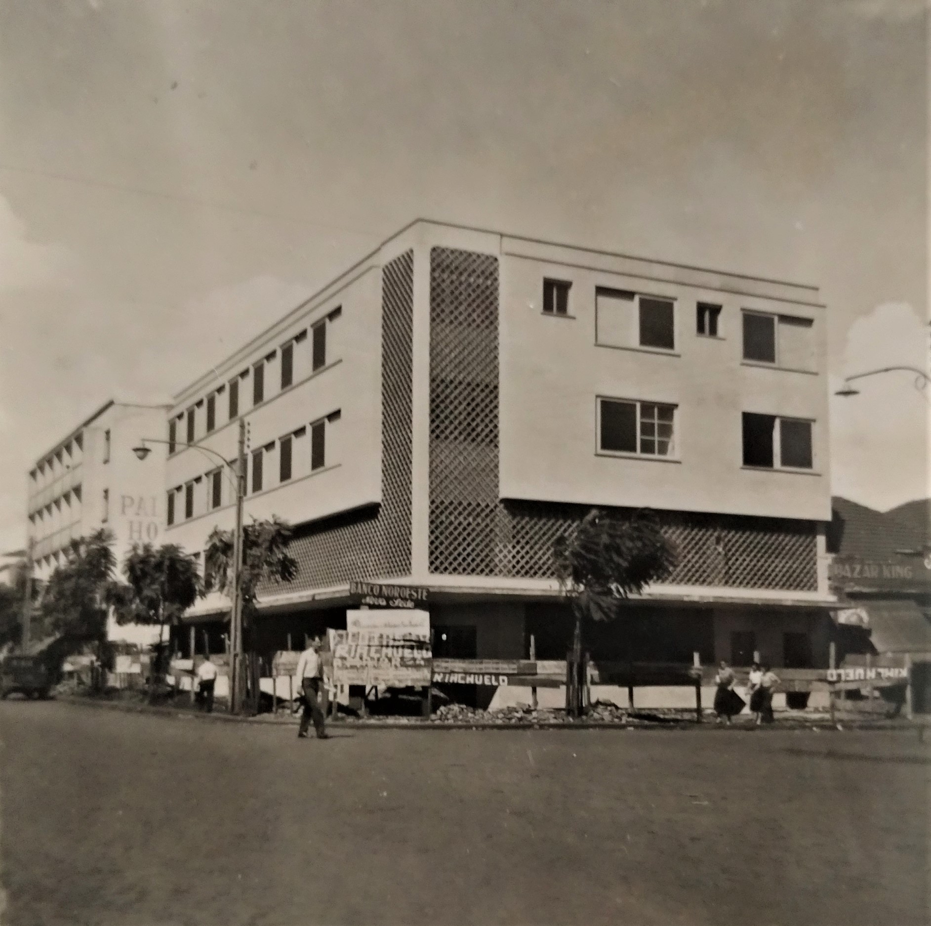 Nova sede do Banco Noroeste do Estado de S. Paulo - Década de 1950