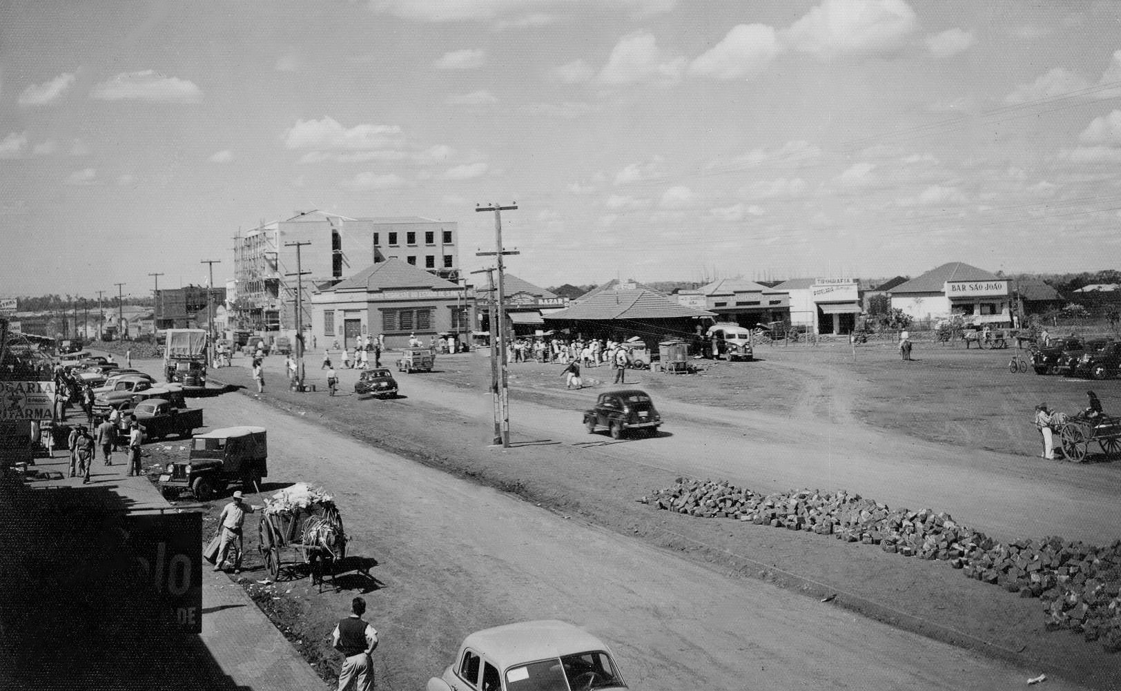 Avenida Brasil - Início dos anos 1950