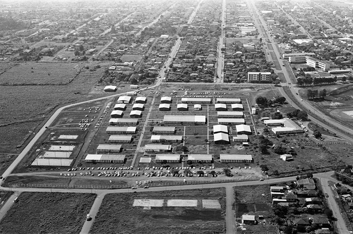 Registro aéreo da UEM - Década de 1970