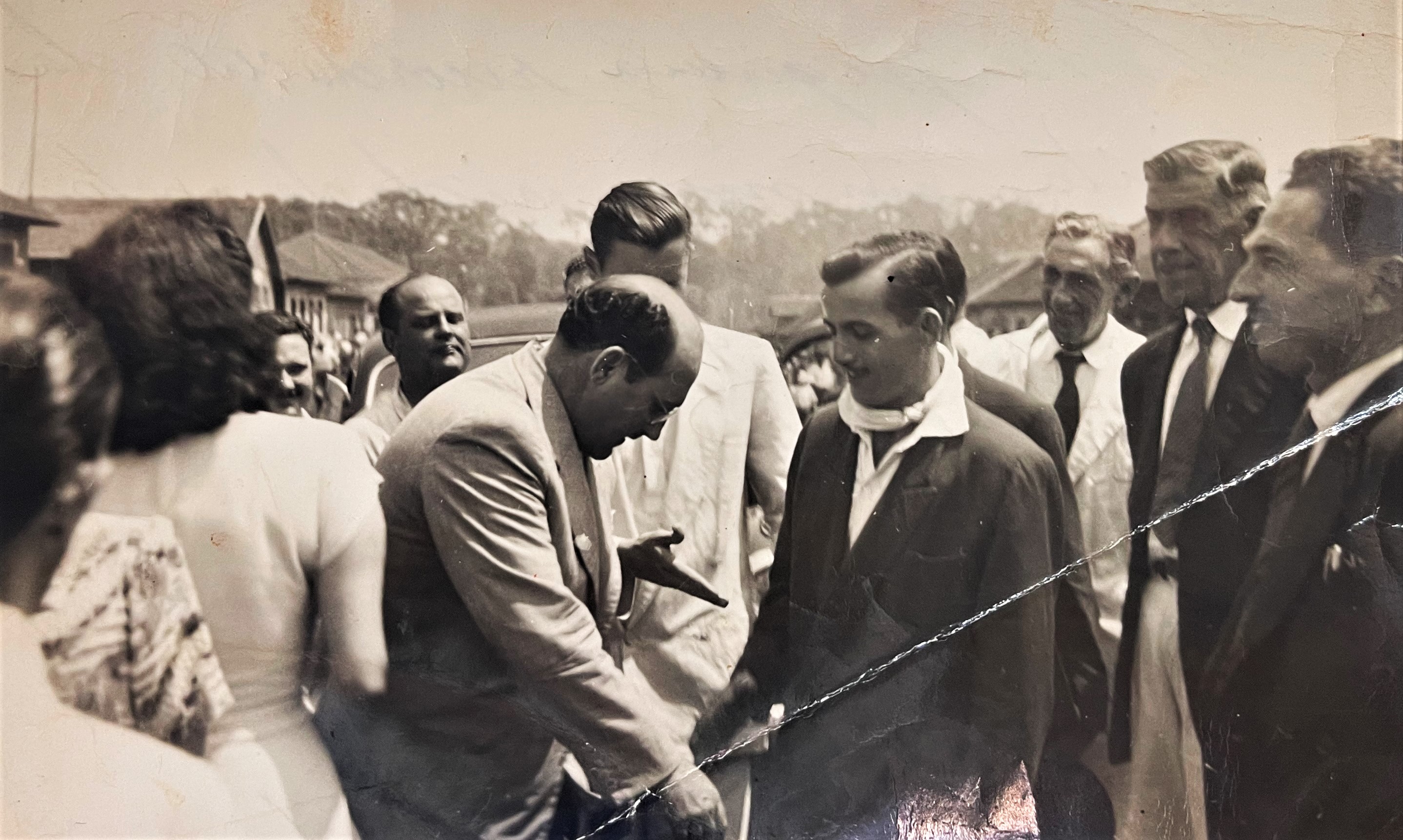 1ª visita de Moysés Lupion a Maringá - 1947