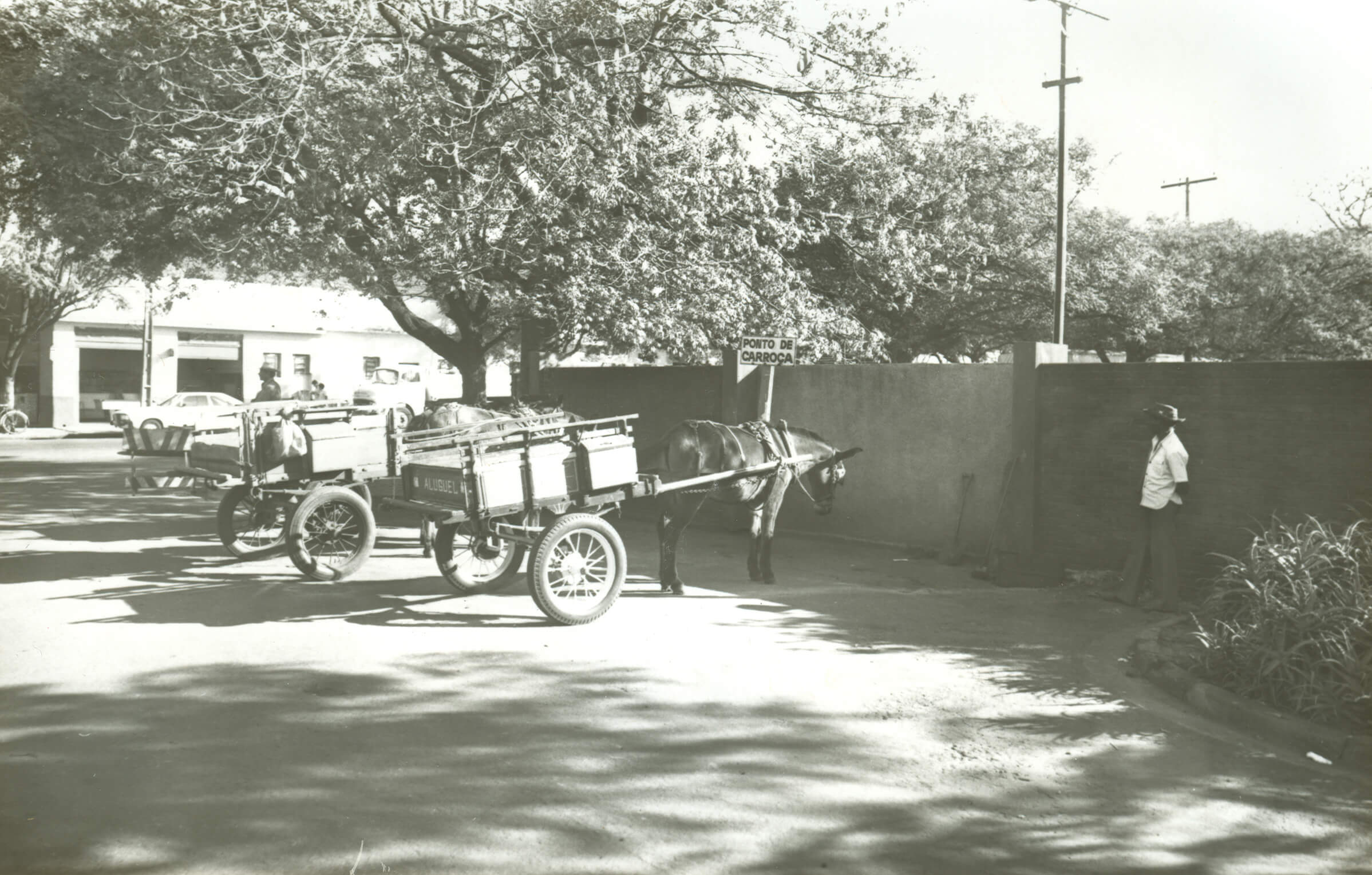 Ponto de Carroça - Década de  1970