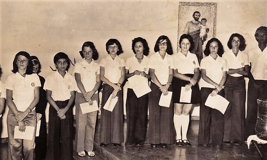 Magistério do Colégio Santo Inácio - 1976