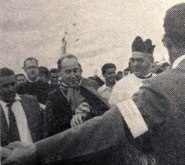 Flagrantes da chegada de Dom Jaime - 1957