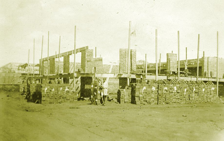 Construção das Casas Pernambucanas - 1947
