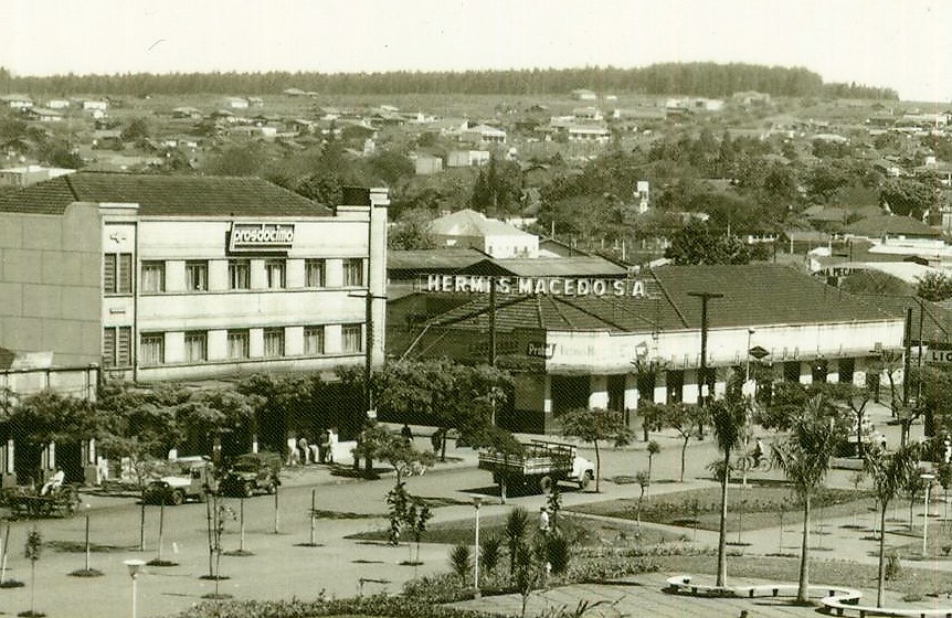 Rua Santos Dumont x Rua General Câmara - Década de 1960