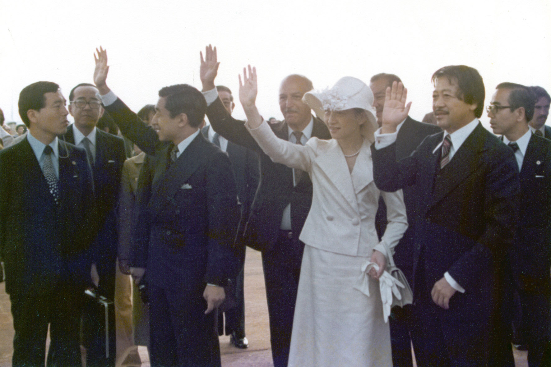 A visita dos príncipes do Japão a Maringá - 1978