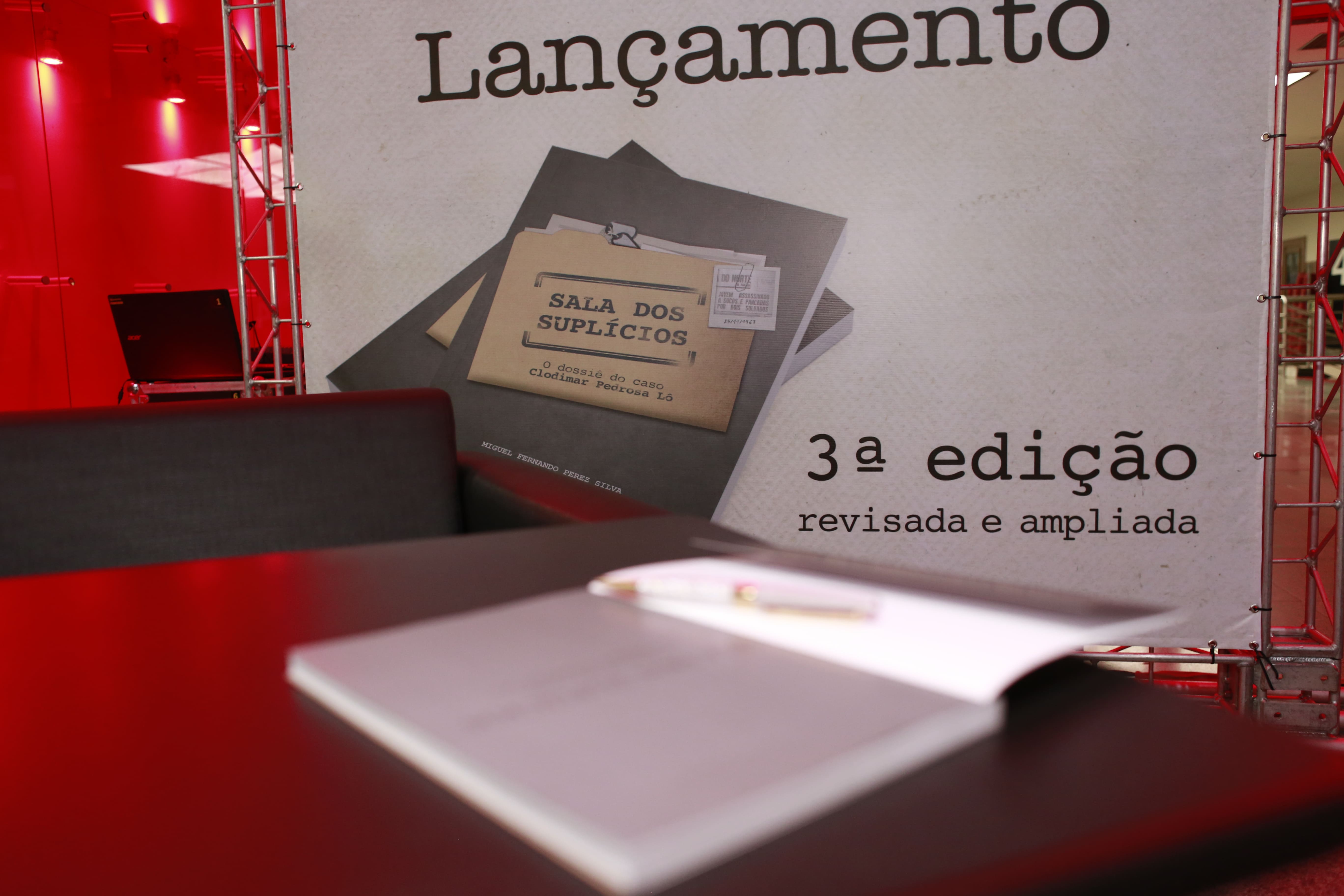 Lançada 3ª edição do livro “Sala dos suplícios”