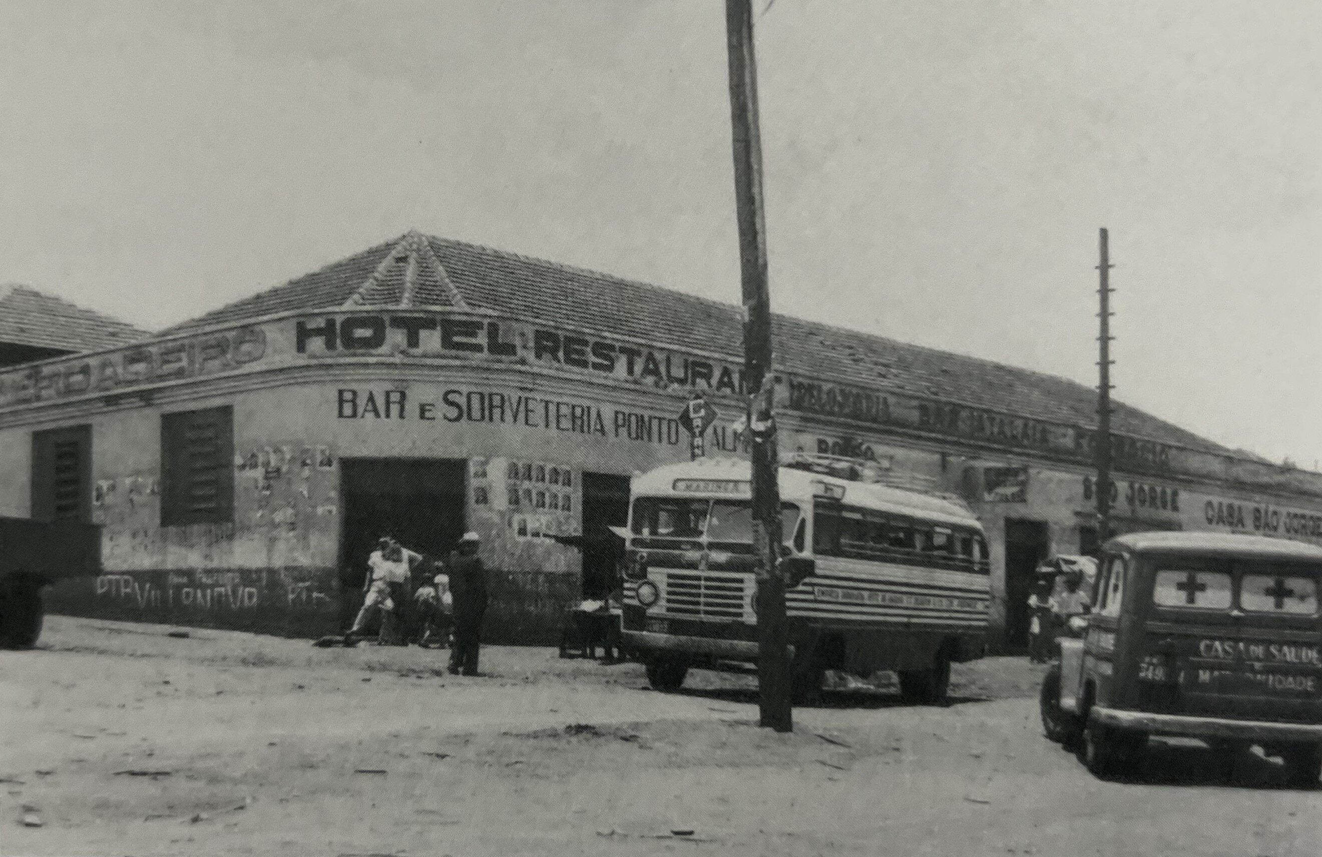 Avenida Brasil esquina com a rua Jumbo - 1953