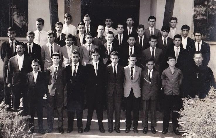 Turma da 4ª Série Ginasial do Colégio Marista - Década de 1960