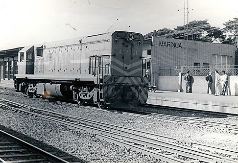 Estação Ferroviária de Maringá - 1981