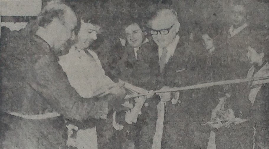 Inauguração do Cinerama Ouro Preto - Setembro de 1972