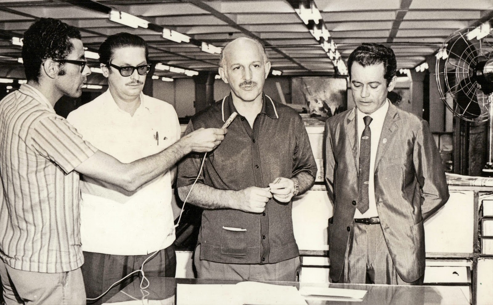 Adriano Valente e Ademaro Barreiros - Década de 1970