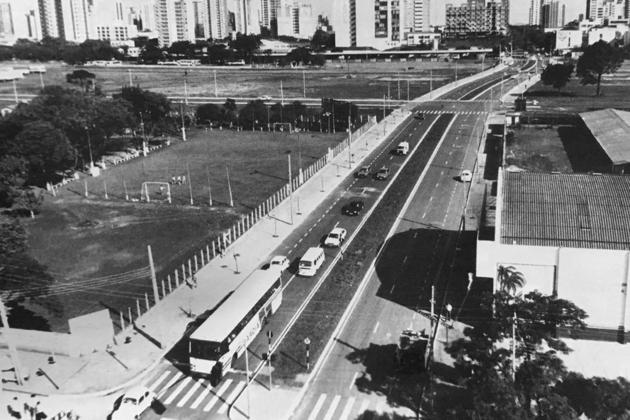 Extensão da avenida Duque de Caxias - Anos 1990