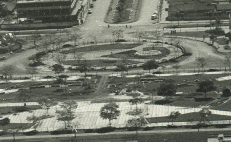 Praça Dom Pedro II - Década de 1960