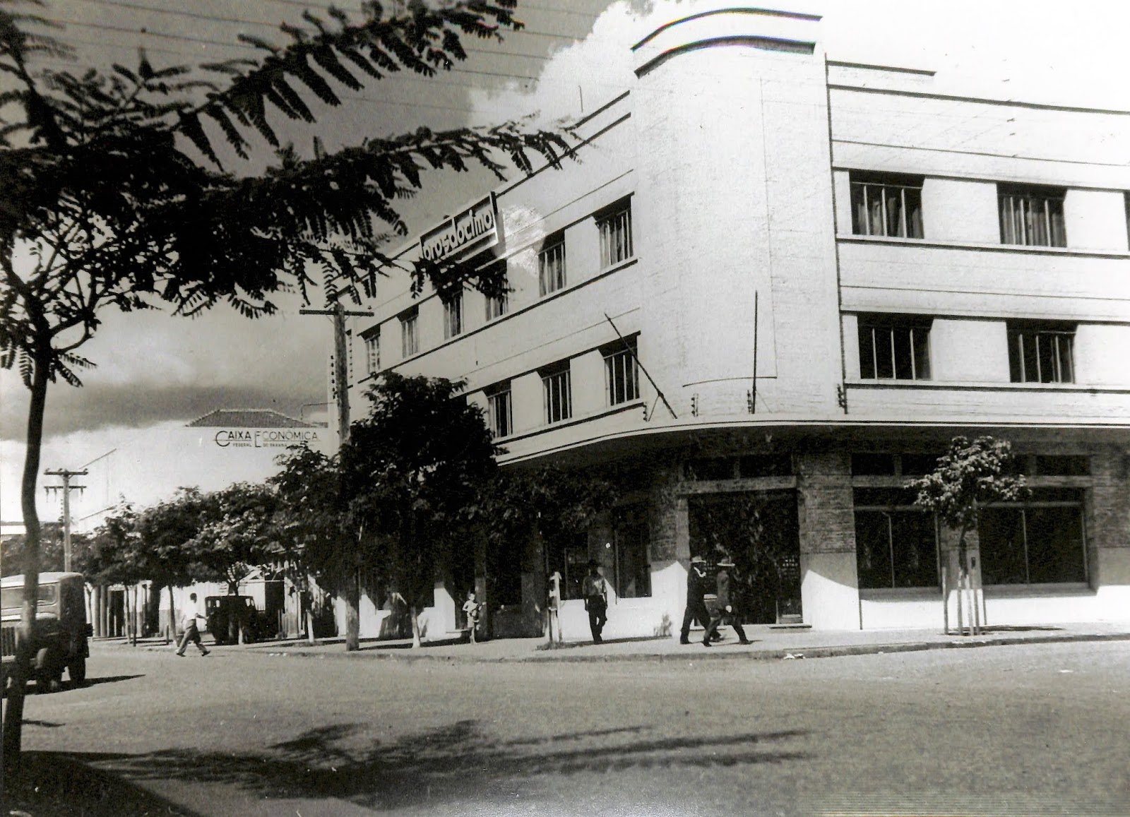 Rua Santos Dumont x Rua General Câmara - Década de 1950