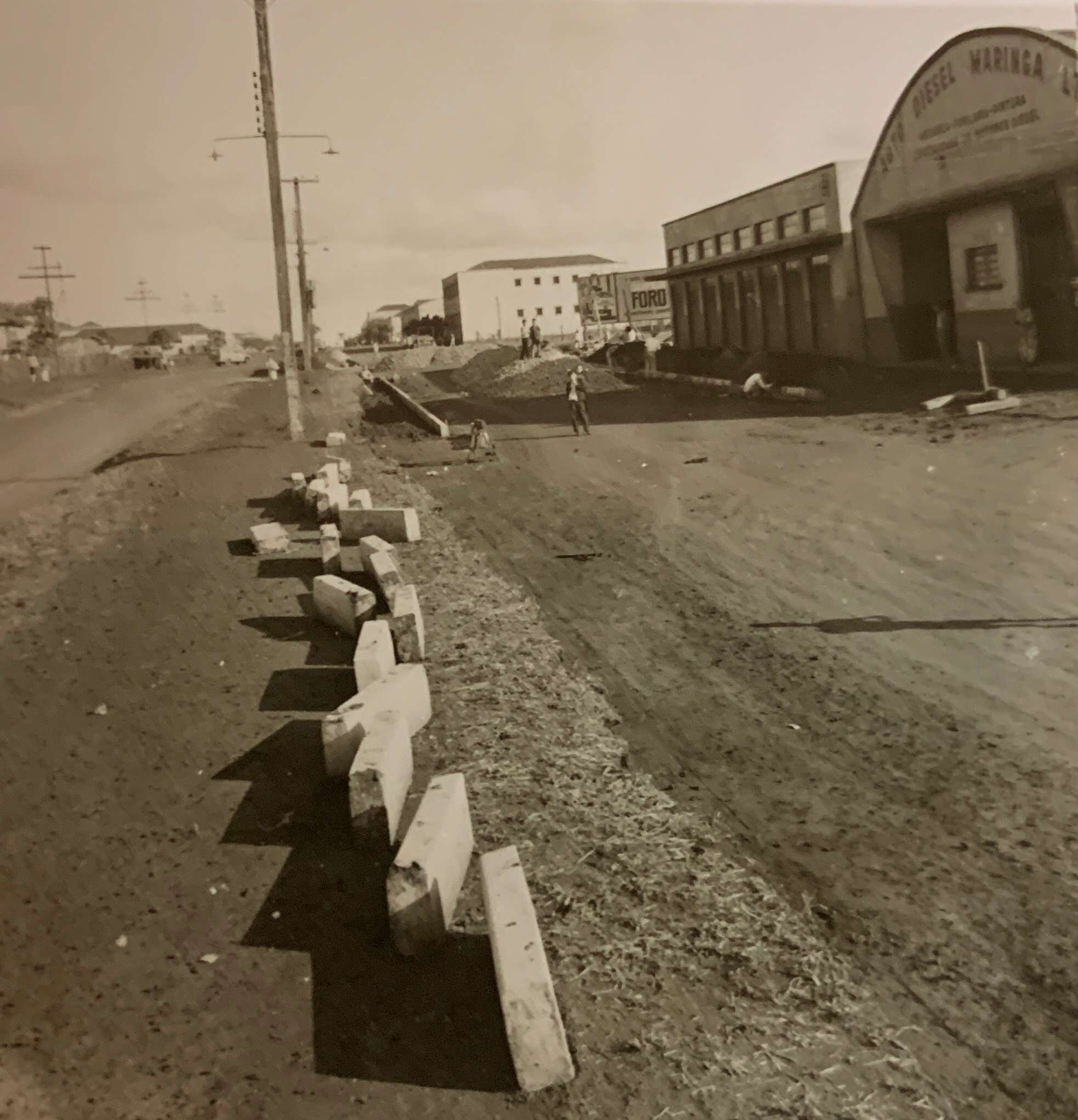 Avenida Paraná - Década de 1960