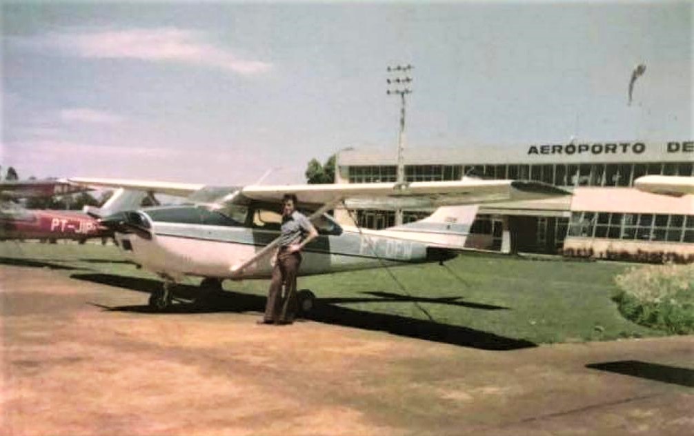 Pista do Aeroporto de Maringá - Década de 1970