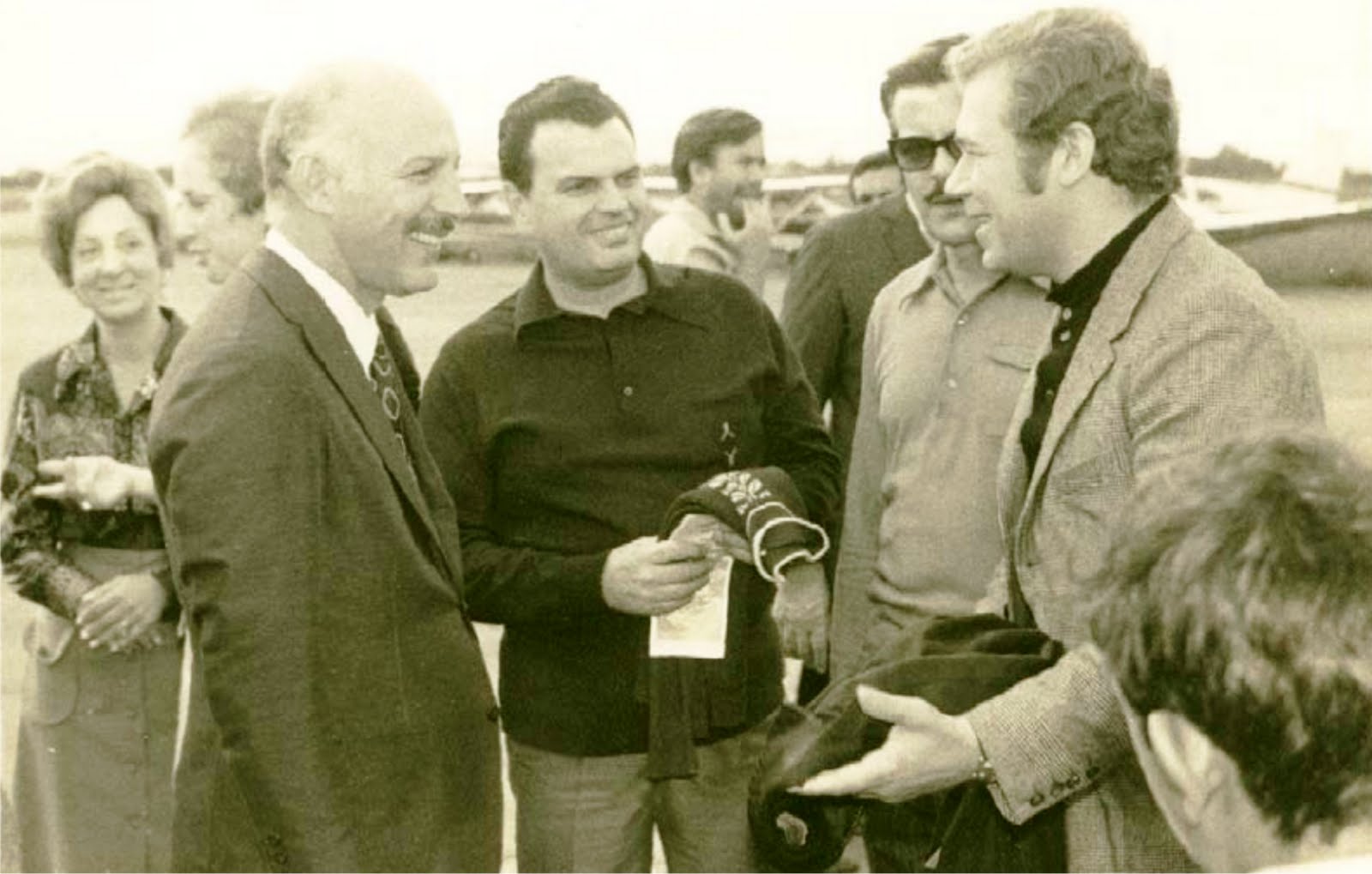 Adriano Valente e Jaime Lerner - 1969