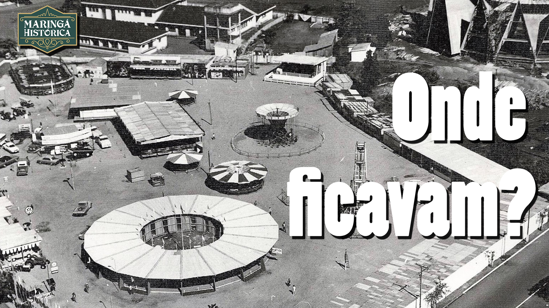A história dos parques de diversões