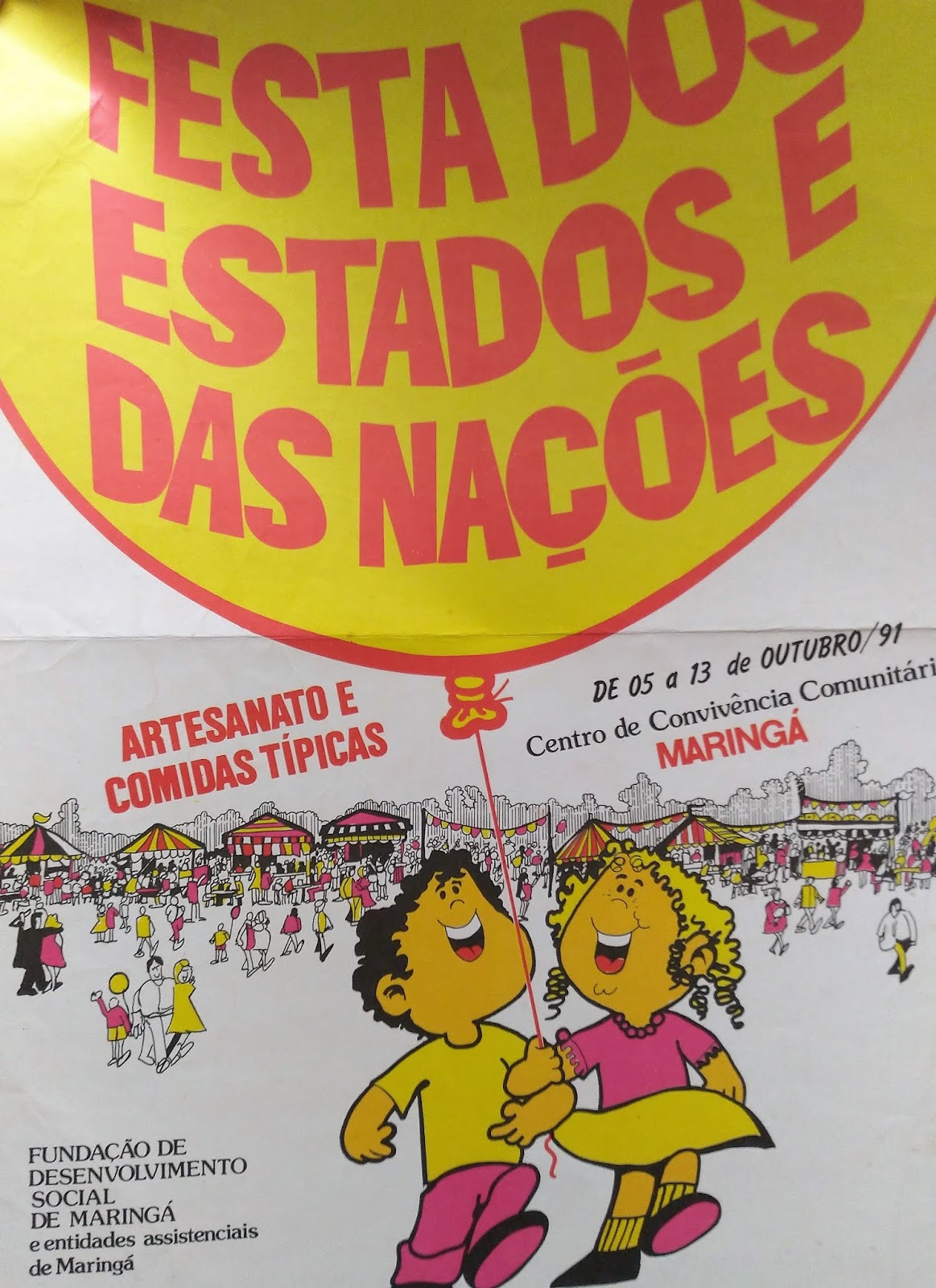 Divulgação - Festa dos Estados e das Nações - 1991