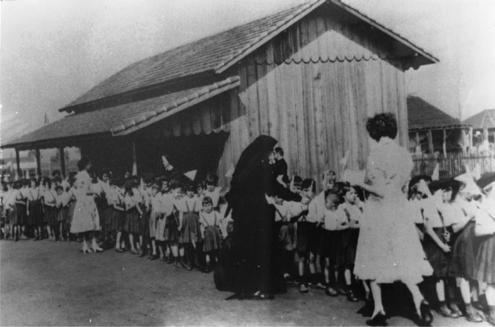 Escola Paroquial Santo Inácio - Década de 1950
