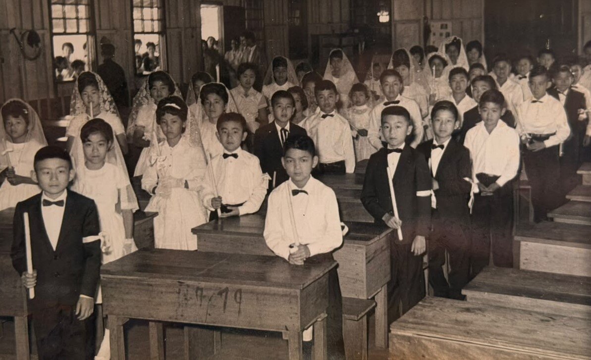 Formatura da Escola Mista São José - 1964