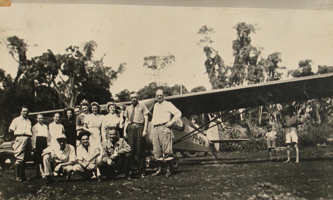 1º avião que pousou em Maringá