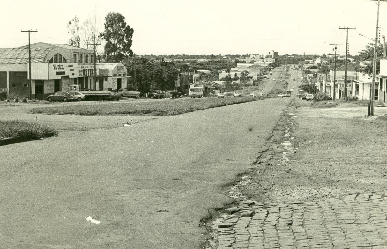 Avenida Colombo - Início dos anos 1980