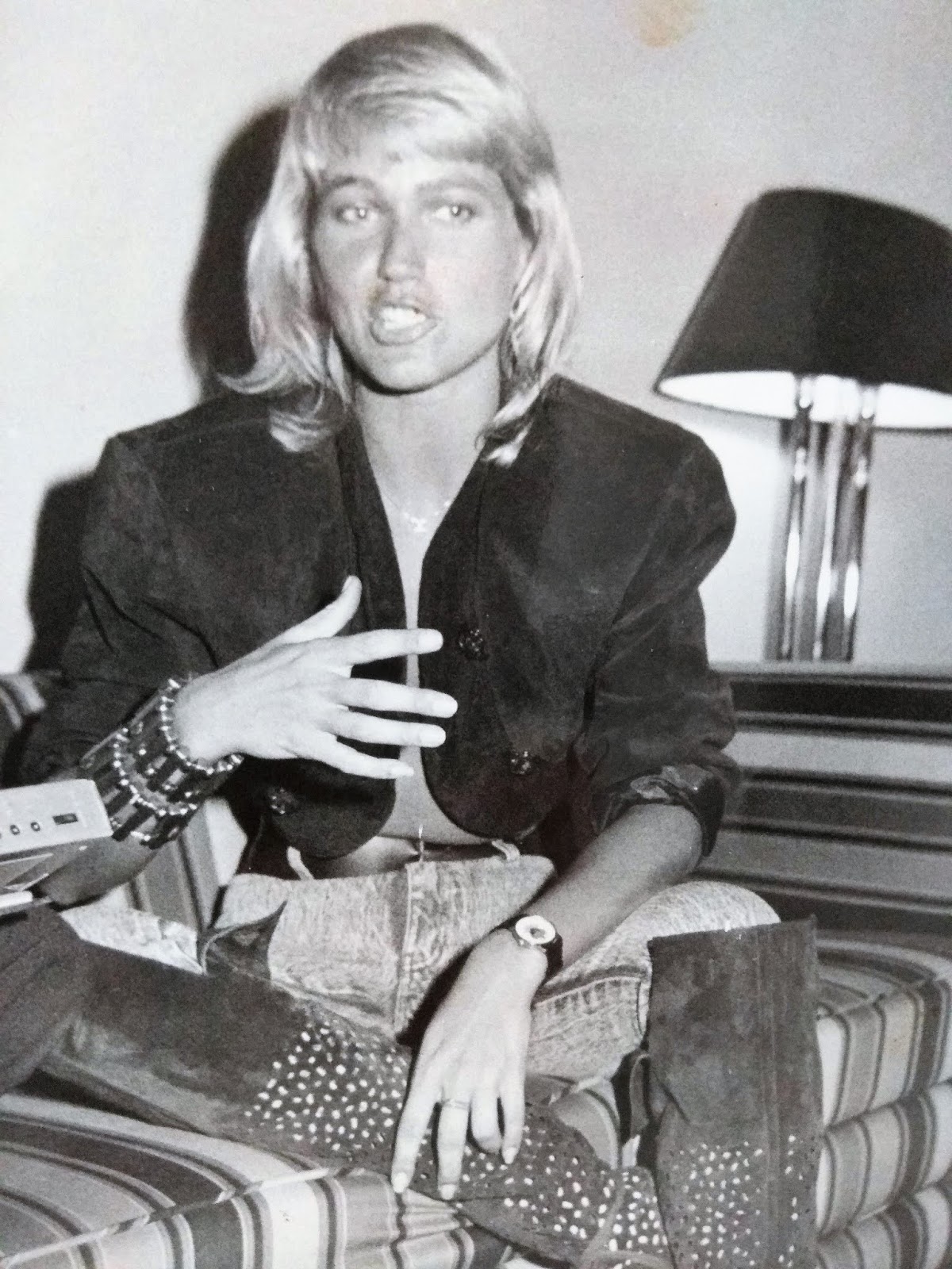 Xuxa no Hotel Deville - Setembro de 1988