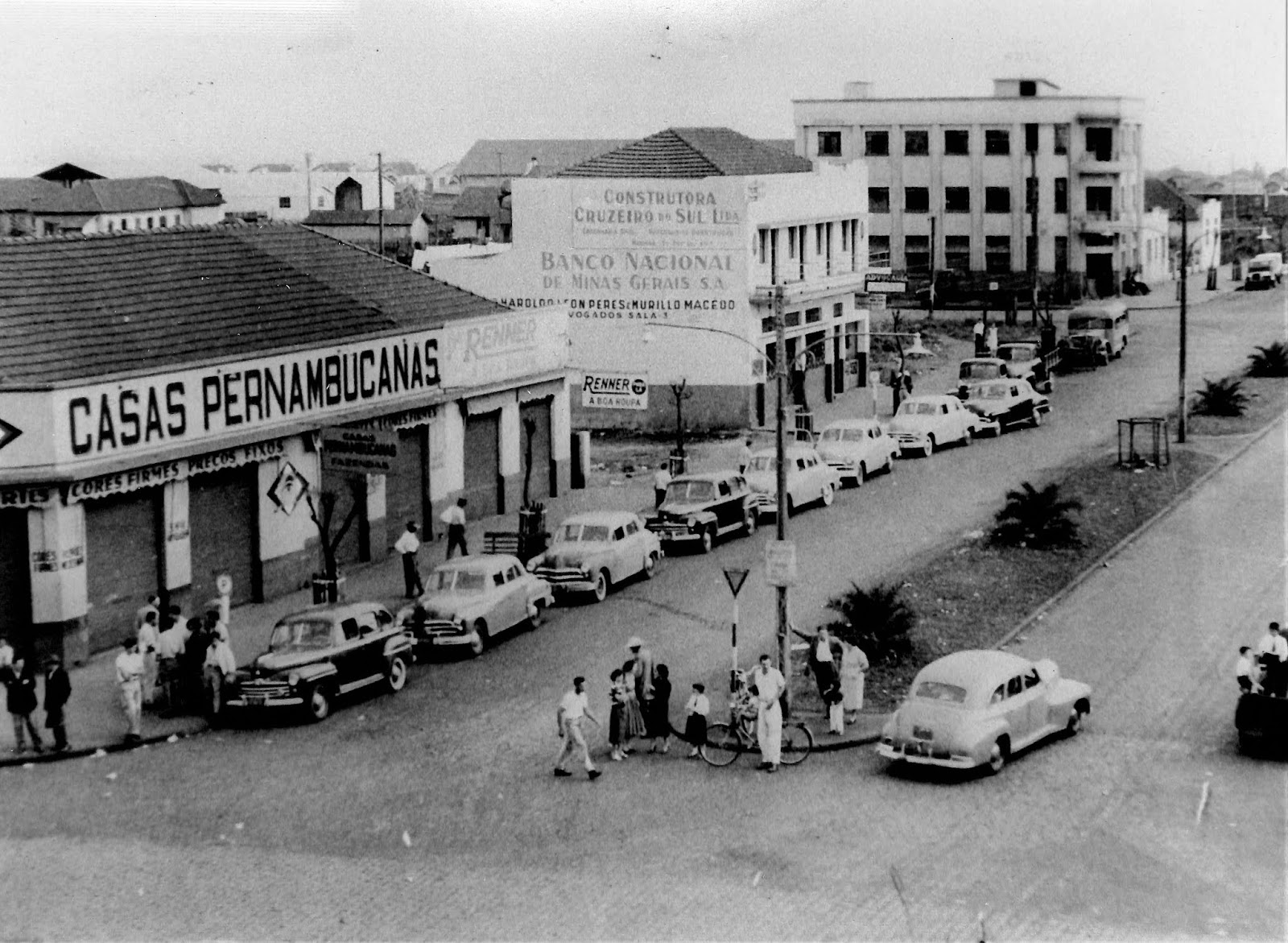 Avenida Duque de Caxias - Final dos anos 1950