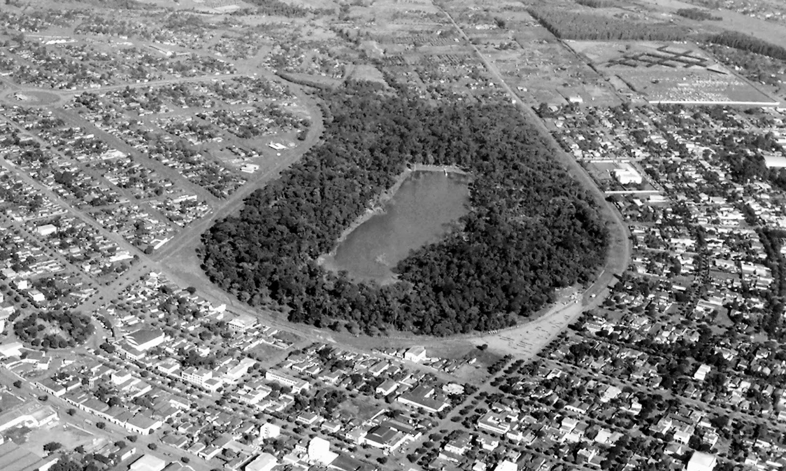 Parque do Ingá - Década de 1970