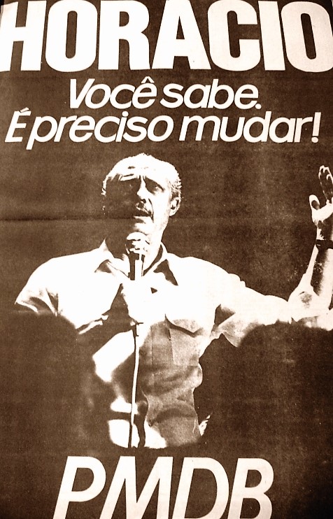 Anúncio da campanha eleitoral de 1982