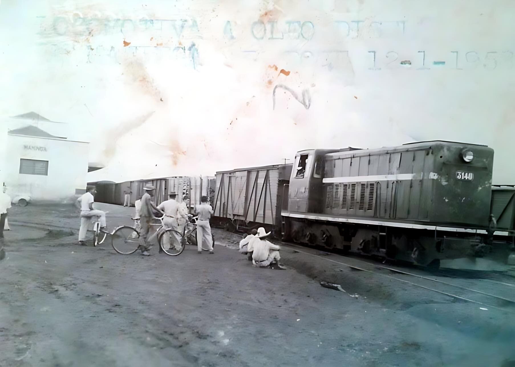 Estação Ferroviária - 1958