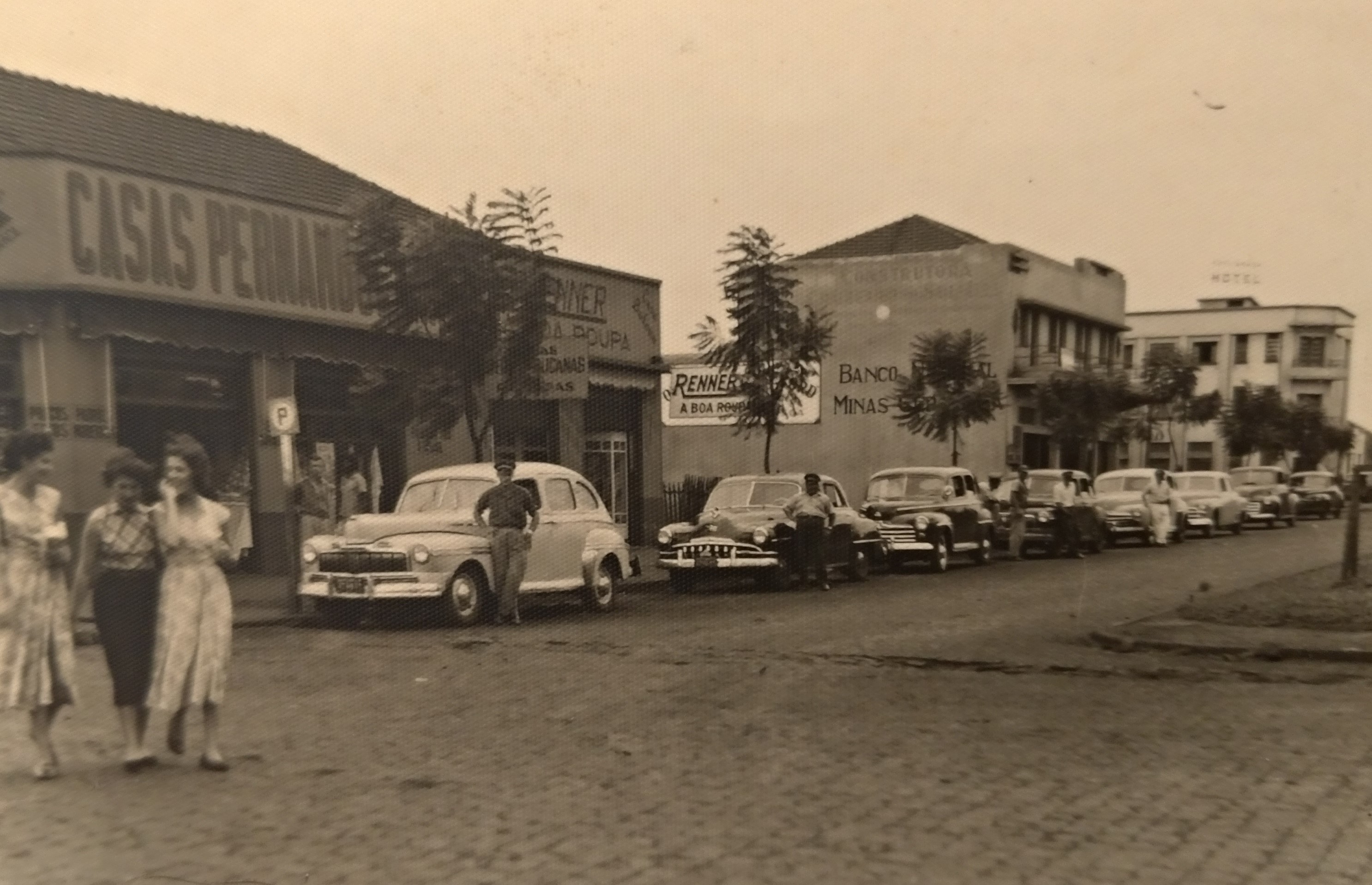 Avenida Duque de Caxias x Avenida Brasil - Anos 1950