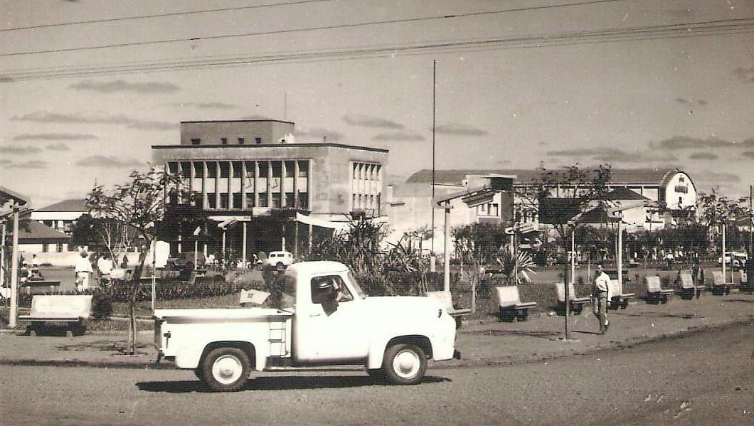 Praça Raposo Tavares - Década de 1950