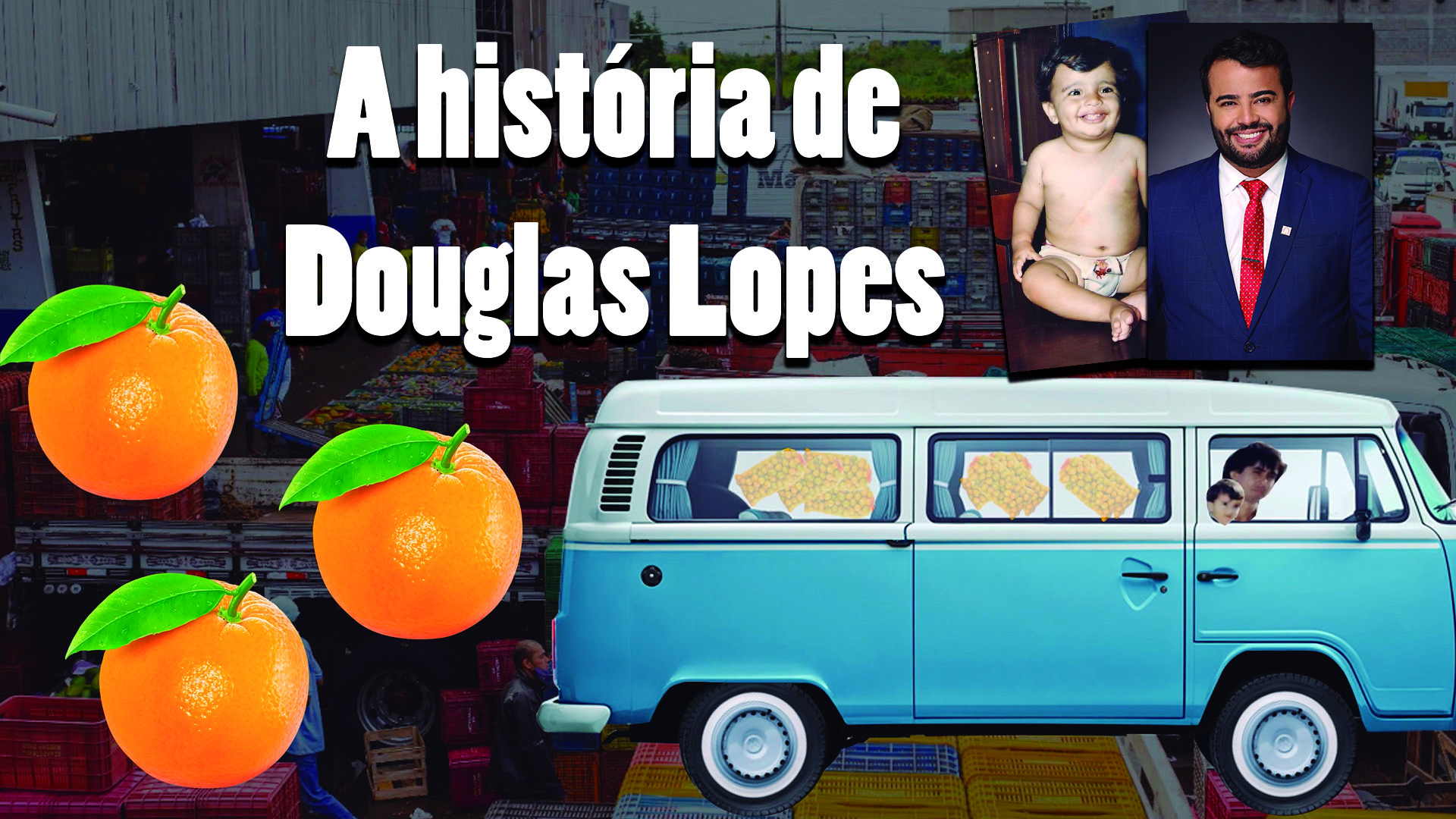 Douglas Lopes: de vendedor de laranjas a empreendedor