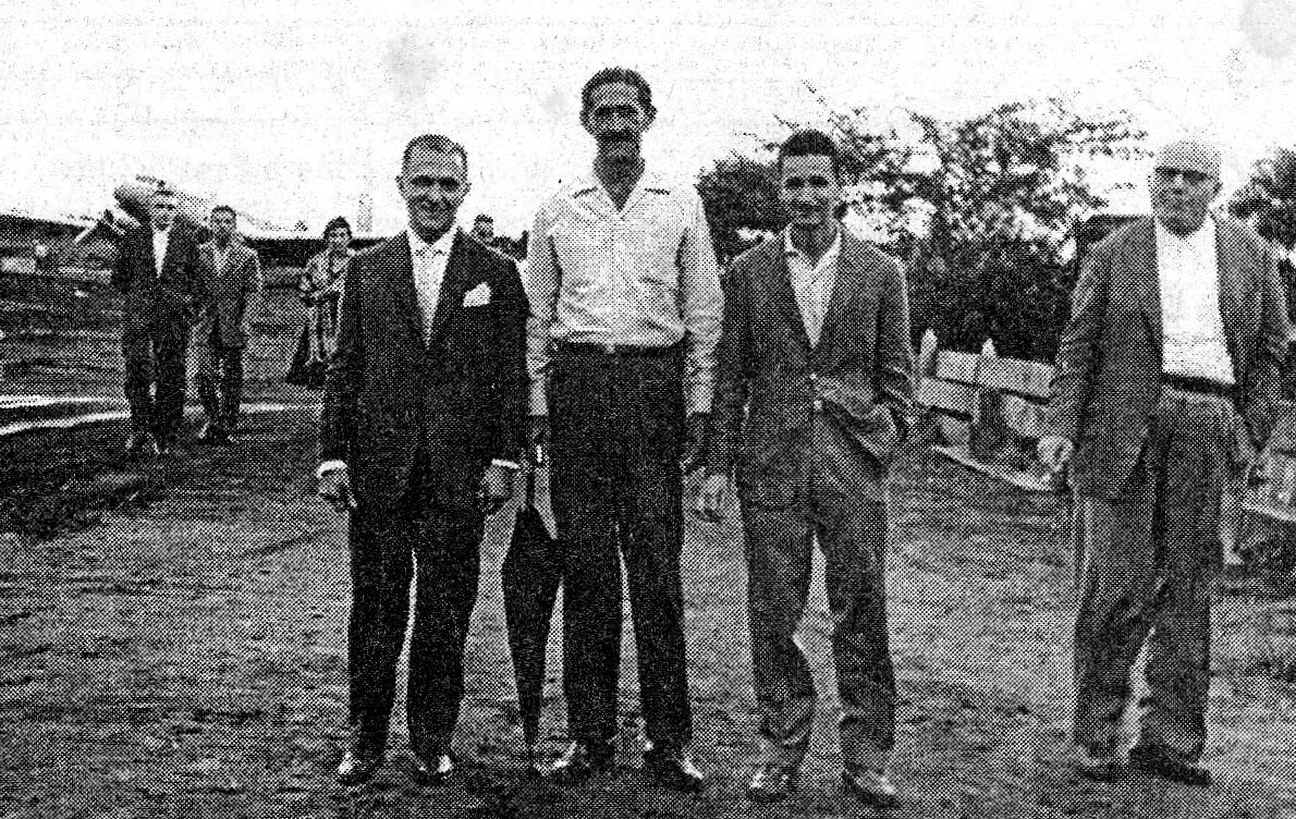 Joubert de Carvalho e autoridades - 1959