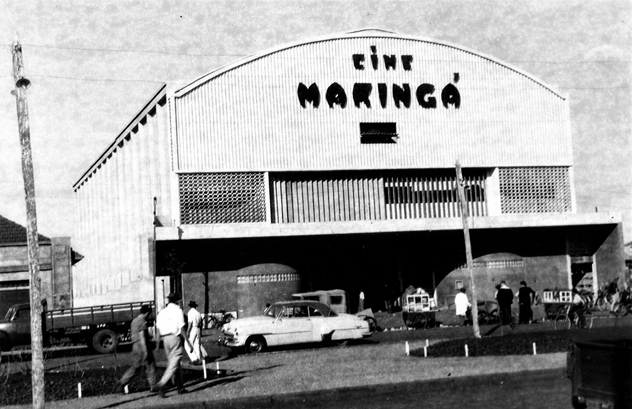 Cine Maringá - Década de 1950