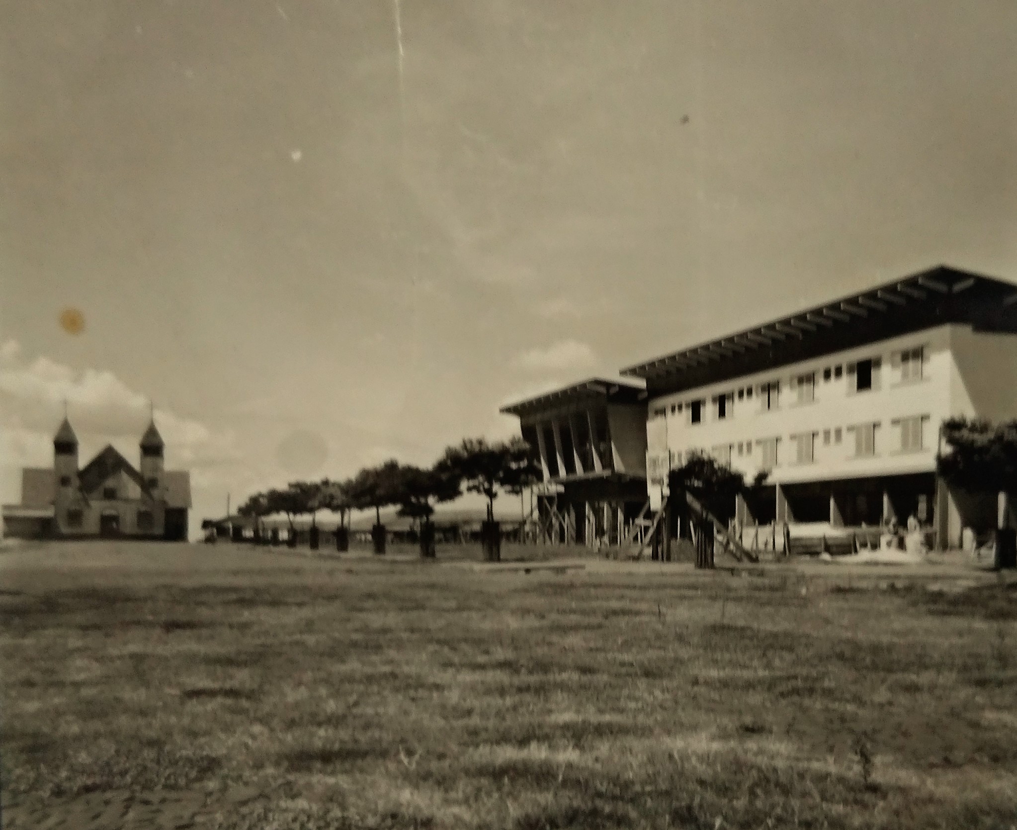 Catedral e Grande Hotel - Anos 1950