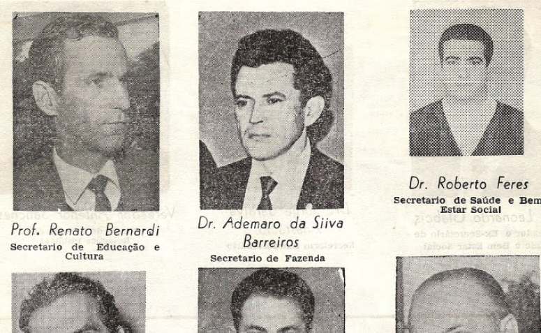 Equipe Municipal - Gestão Adriano José Valente