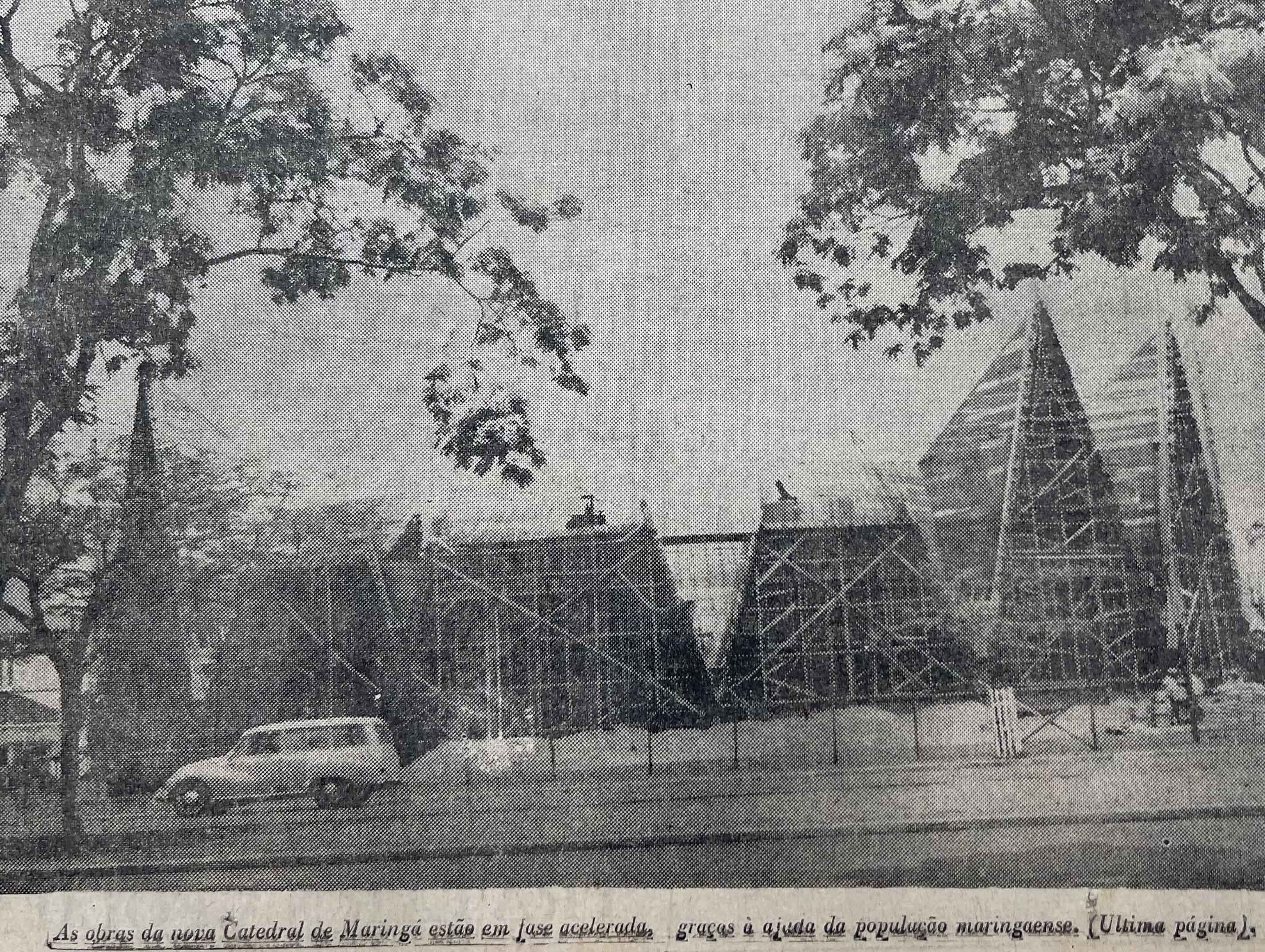 Obras da Catedral - 1967