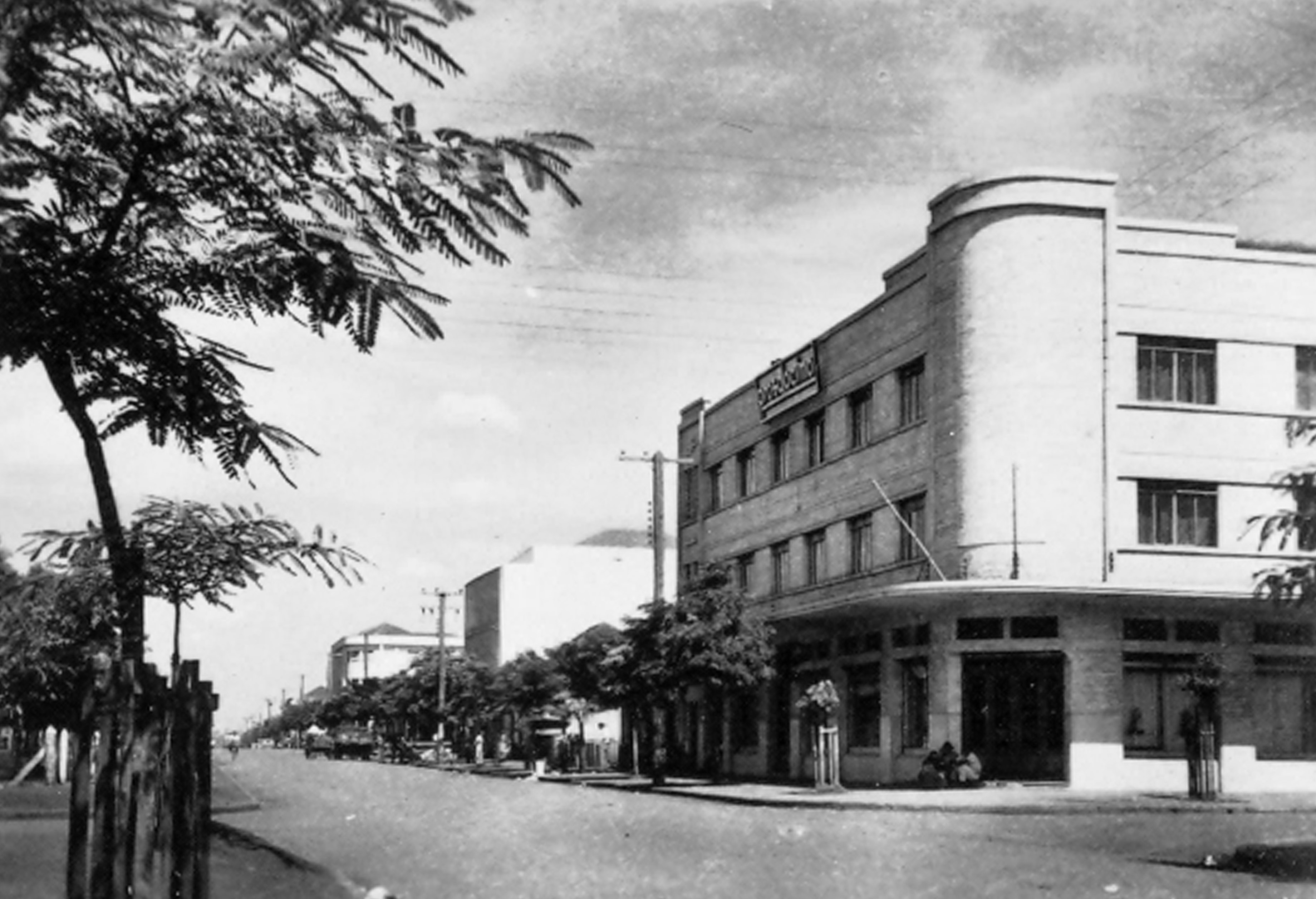 Rua Santos Dumont x rua General Câmara - Década de 1950