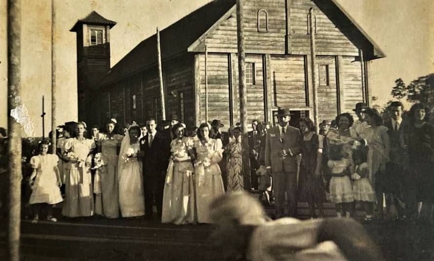 Casamento na Capela Santa Cruz - 1949