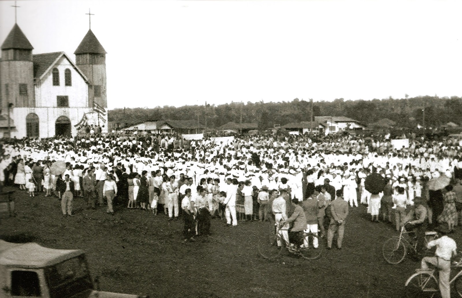 Evento na Catedral - 1954