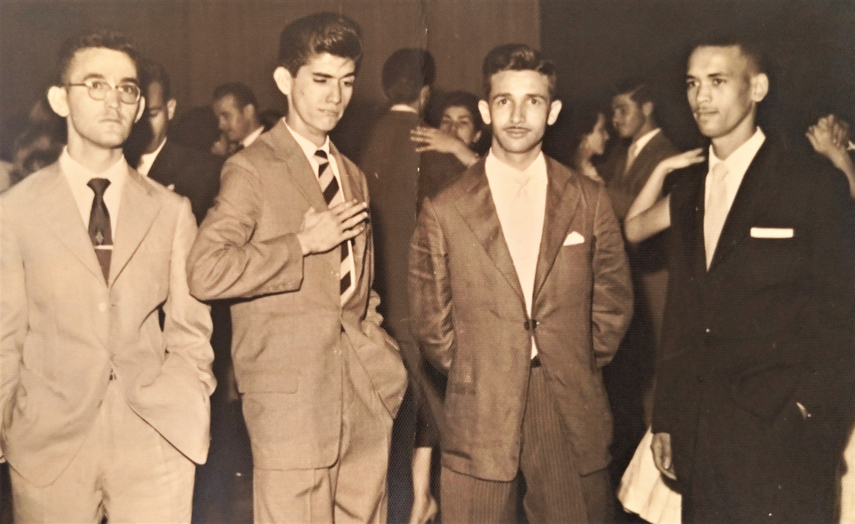 Personalidades no Aero Clube de Maringá - Anos 1950