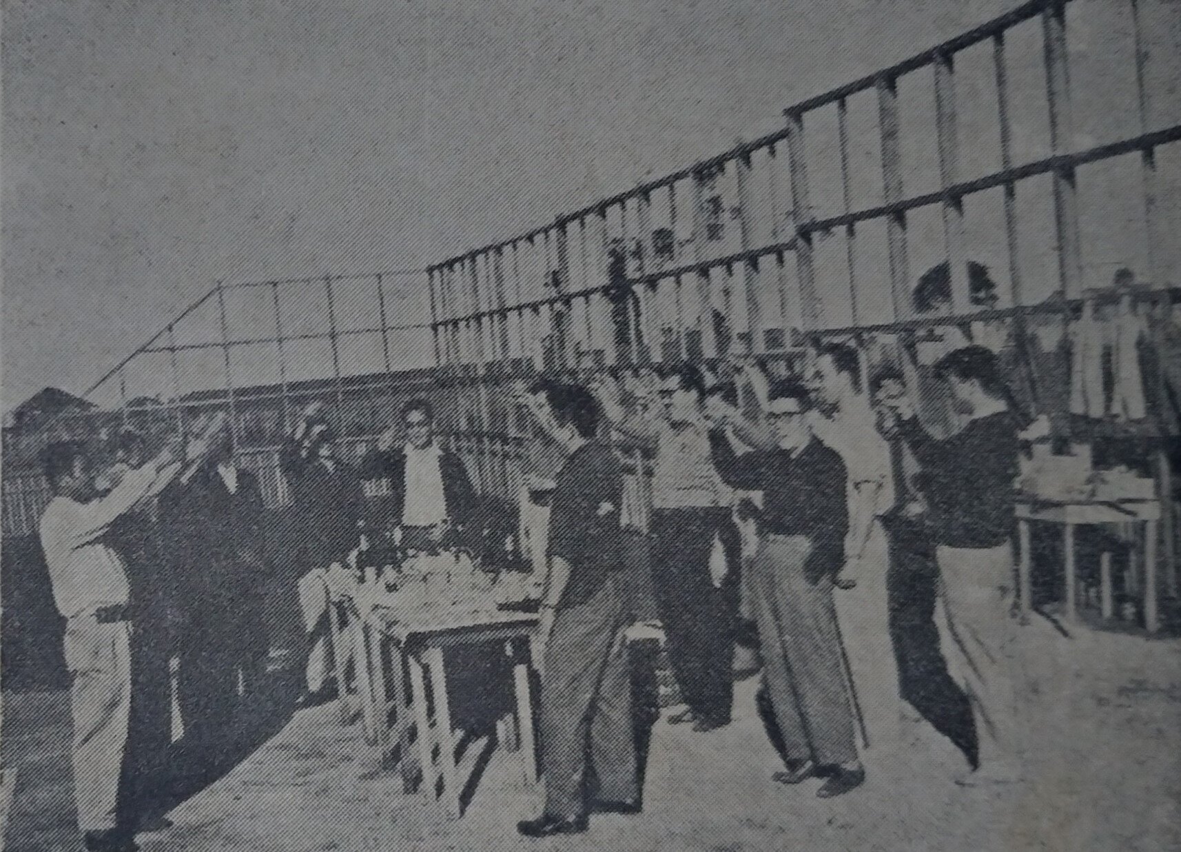 Quadra de tênis da Socema - Final da década de 1950