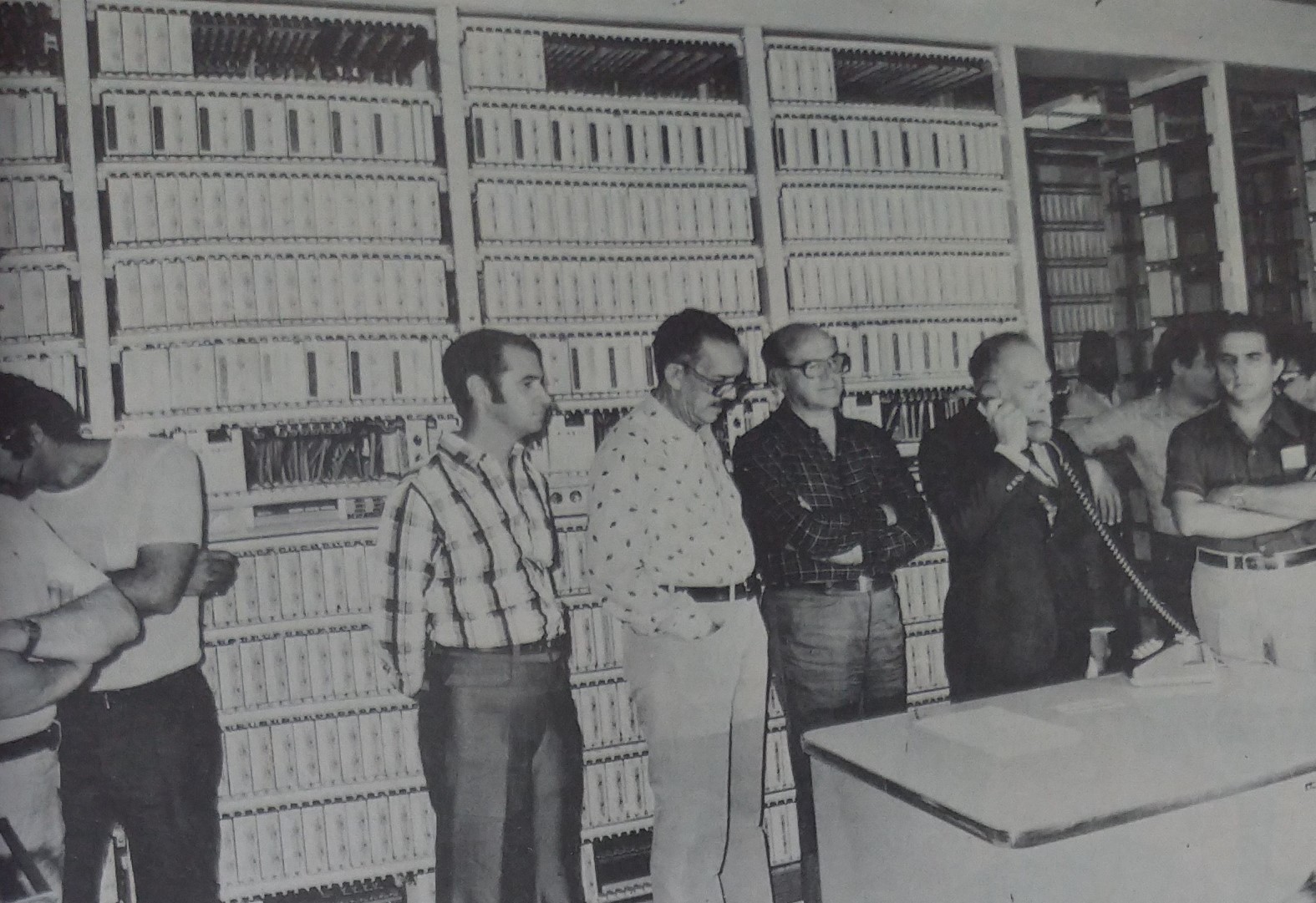 Inauguração da Nova Central Telefônica - 1975
